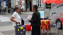 Dabei wurde neben gesundheitspolitischen Themen das Thema Rente am meisten nachgefragt. Dabei wurde neben gesundheitspolitischen Themen das Thema Rente am meisten nachgefragt.
