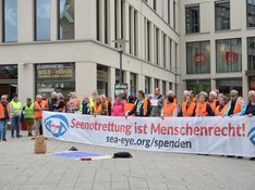 Flashmob Sicherer Hafen Detmold