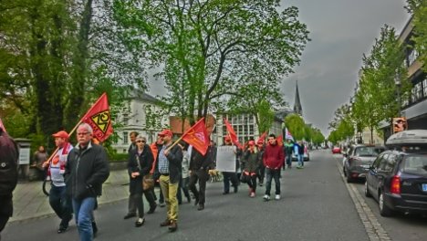 Fotostrecke: DIE LINKE. Lippe am 1. Mai