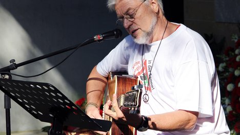 Wolfgang MacGregor bei einem seiner Auftritte