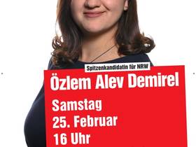Özlem Demirel, Spitzenkandidatin DIE LINKE. NRW