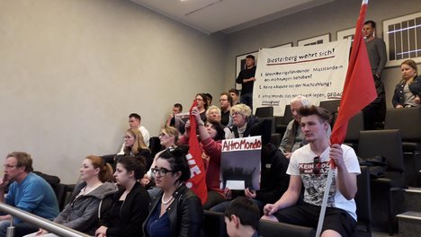 Biesterberg-Demo im Lemgoer Rat